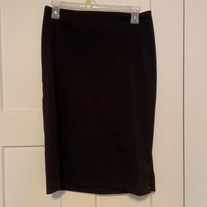 Black skirt